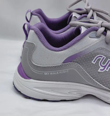 Ryka Women's SKY WALK RUSH Walking Shoes Size 9M Gray Casual Athletic Sneakers