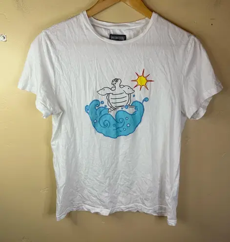 Vilebrequin Surf Size Small White Womens Tee Shirt Bergdorf Goodman