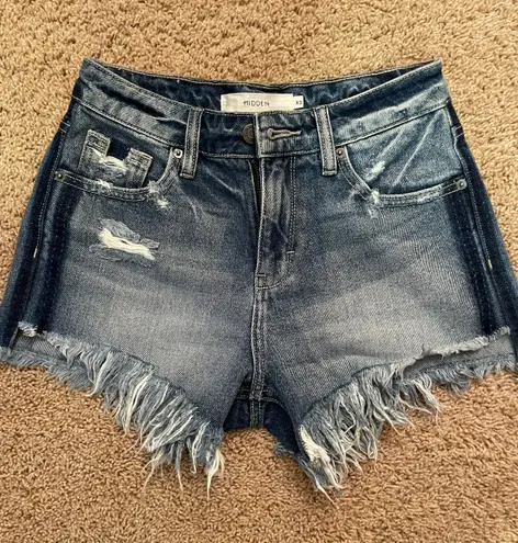 Hidden Jeans Jean Cut Off Shorts