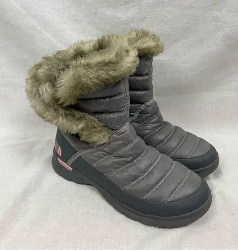 The North Face  Womens ThermoBall II Quilted Faux Fur Winter Boots