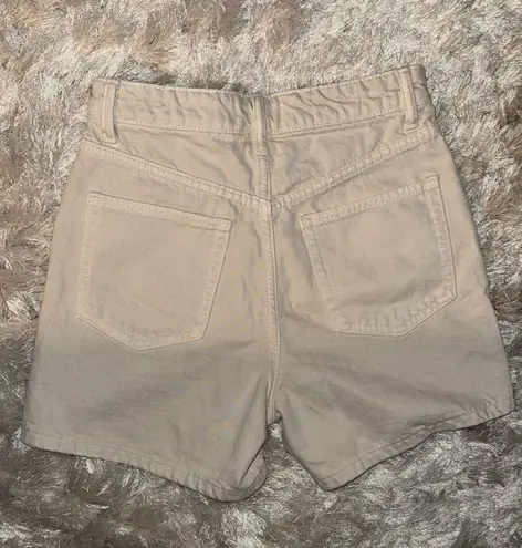 ZARA High Waisted Denim Shorts