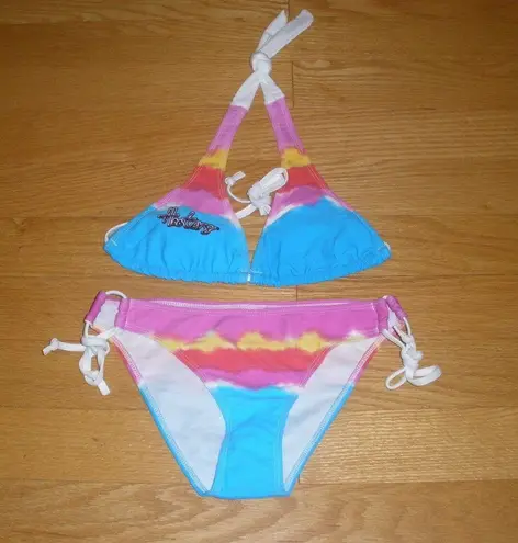 Hooters NEW TYE DYE STRING BIKINI SM LOGO LIFTING