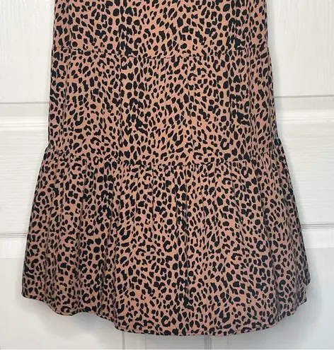 Saltwater Luxe Sz XS Noah Mini Dress Wild Cheetah Animal Print Sleeveless