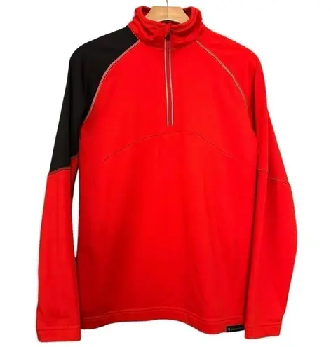 Obermeyer Aspen Colorado Women’s Size XL Red Black Transport Tech Baselayer Top