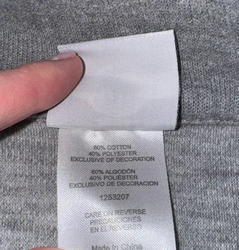 NHL Detroit Red Wings Quarter Zip Pullover Sweatshirt Size 2XL Gray