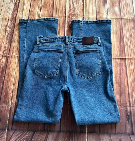 Ashley Mason Women Deanna Premium Bootcut High Rise Blue Flare Jeans Size 9/29