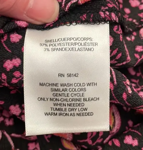 London Times Smocked Tiered Peasant Babydoll Dress Floral size 16 NWT