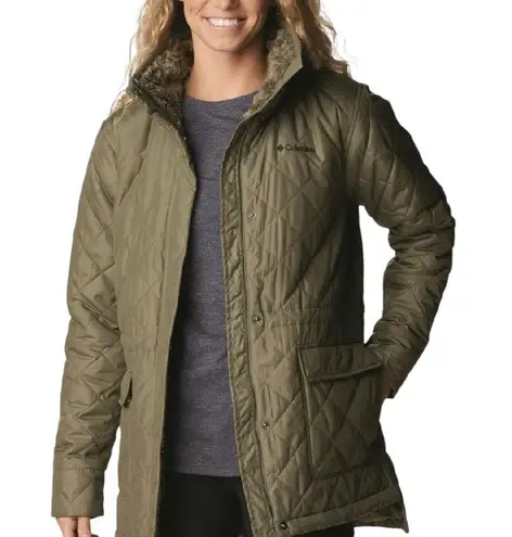 Columbia New  Women's Copper Crest Novelty Jacket Green, XL Water Resistant