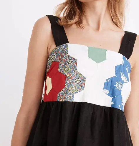 Madewell X Carleen Patchwork Surrounded Islands Floral Midi Dress Size XS