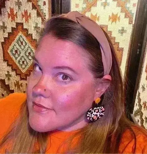 Irish Twins Boutique Taupe Knot Headband Tan