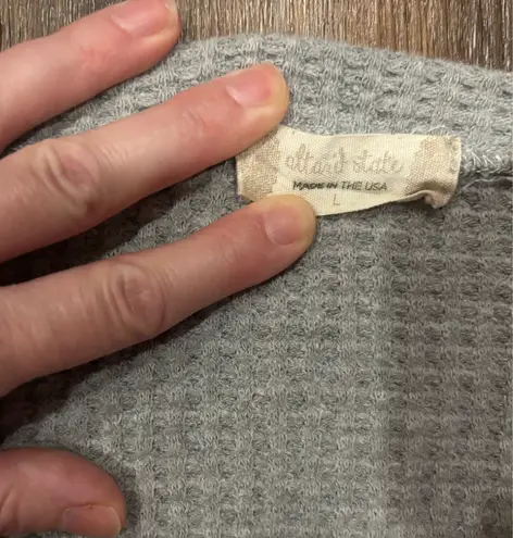 Altar'd State  Waffle Knit crop L