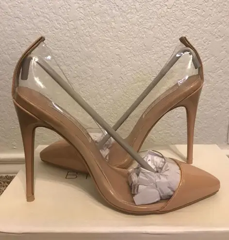 Beginning Boutique Nude Heels 