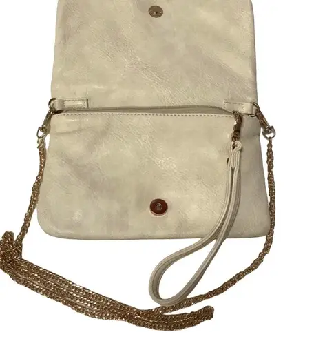 Street Level White shoulder bag/clutch/wristlet
