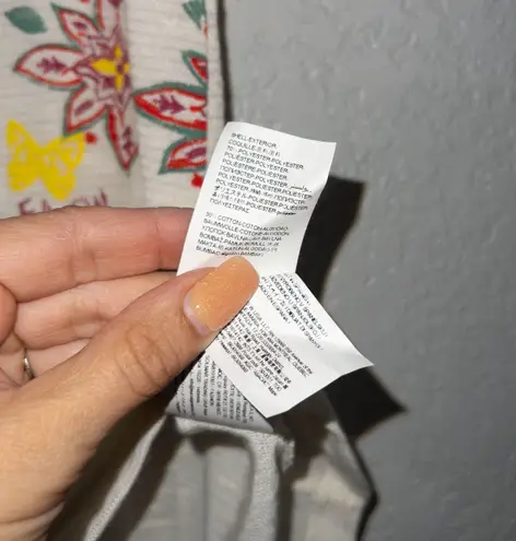 Desigual NWT White Embroidered Learn Tank Top Size Small