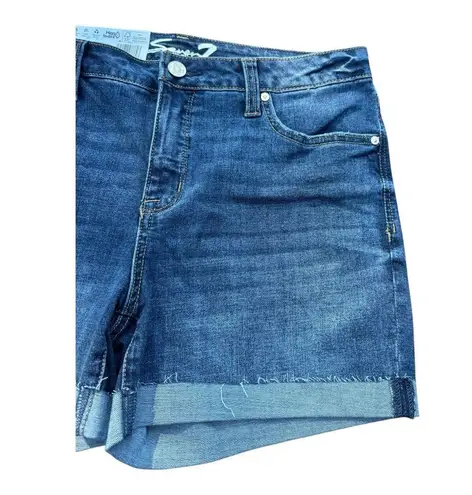 Seven7 Weekend Cuffed Denim Shorts Women’s Size 10 – Dark Wash NWT