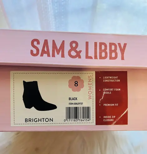 Sam & Libby Western Booties