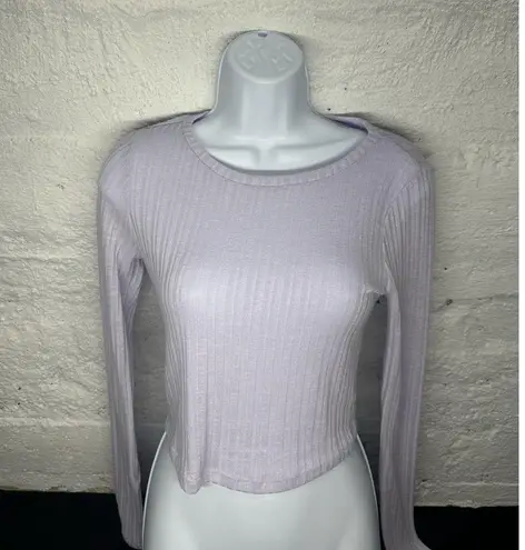 Aero 2 Air Softspun Aéropostale Small juniors Long Sleeve Shirt Purple Size undefined