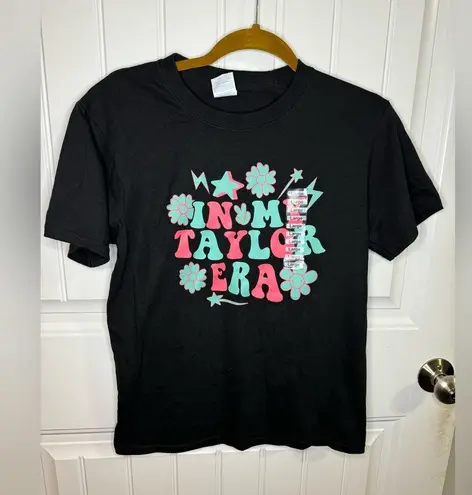 “In My Taylor Era” Black Graphic T