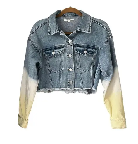 PacSun  Spring Time Cropped Trucker Jacket, Sz XS/S