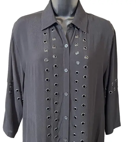 Muche et Muchette Dexter Grommet Tunic Black Size undefined