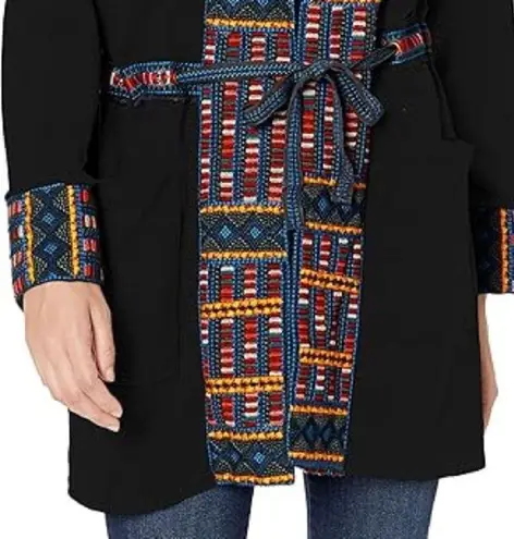Johnny Was Tia Heavily Embroidered Anorak Hooded Coat NWT (extremely oversized)