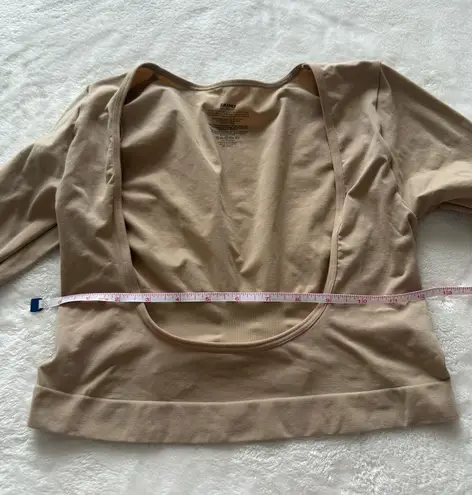 SKIMS Seamless Sculpt Long Sleeve Open Bust Arm Shaper