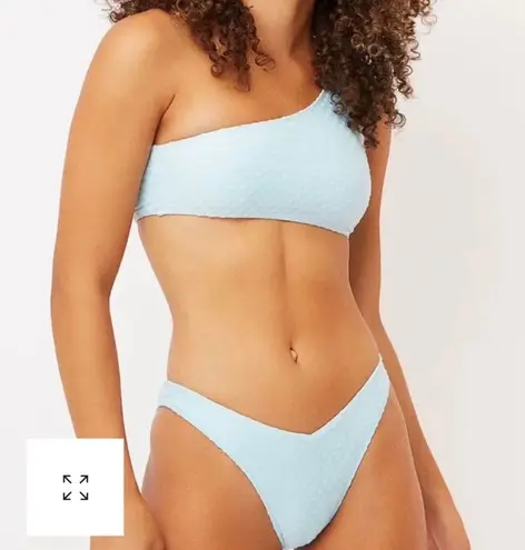 frankie's bikinis Blue Bikini Set