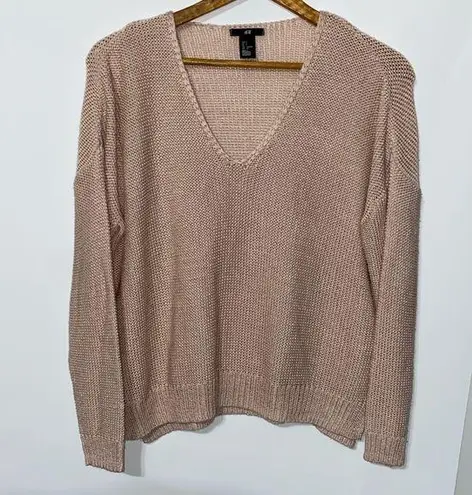 H&M  | Waffle Knit oversized sweater