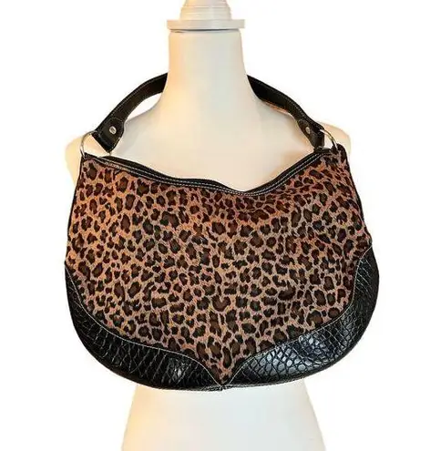 minicci animal print leapord purse