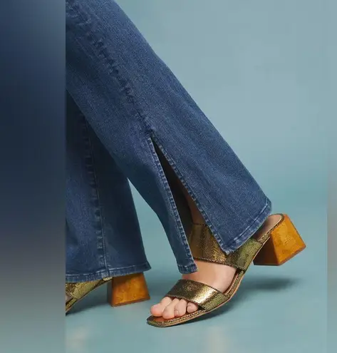 3x1 NYC • Connor Flare Slit High Rise Boot Cut Women's Blue Jeans Size 27