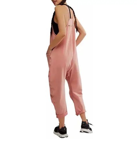 Free People Movement Hot Shot Onesie in Petal size L NWT