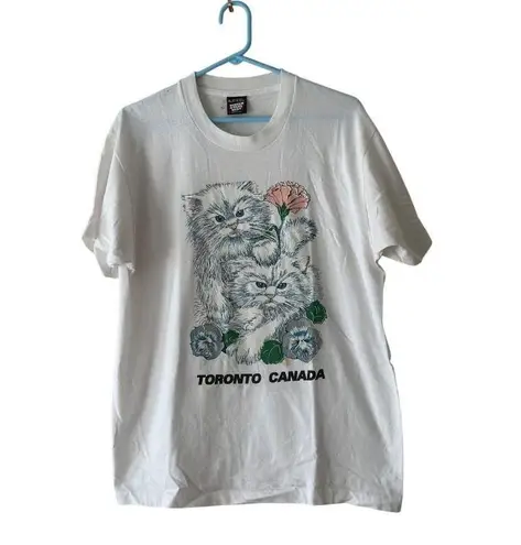 Vintage Toronto Canada Cat Graphic T