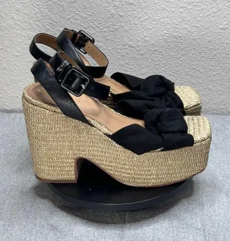 Sam Edelman  Women's Theresa 2 Black Wedge Size 7.5