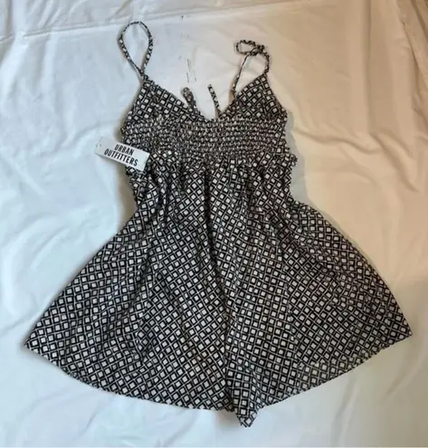 Urban Outfitters  Mara Printed Ruffle Romper