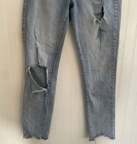 Pistola Charlie High Rise Ankle Straight Jean Distressed in Blue Cult Size 26