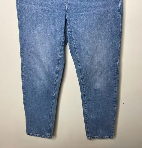 Reiss Raye high-rise slim-fit straight denim in light blue jeans sz 28