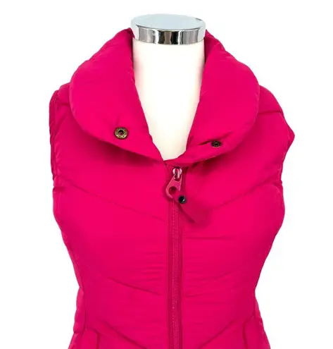 Joules Sleeveless Puffer Vest Pink UK 8 US 4 EU Size XS