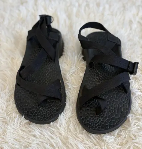 Chacos Chaco ZX/2 Classic Black Sport Sandals Women's Strappy Toe Loop Outdoor