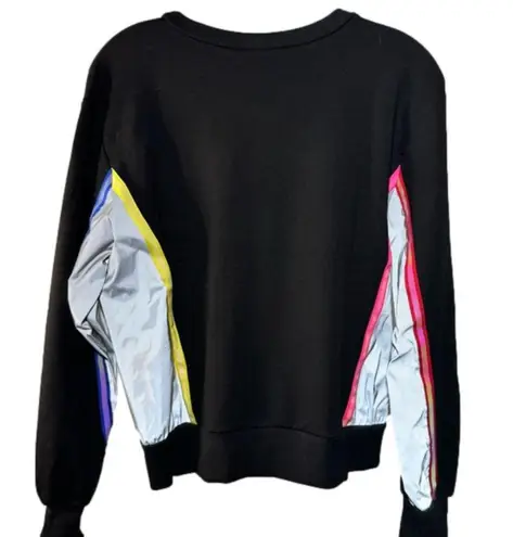 Terez NWT Colorblock Sweatshirt with Reflective Trim