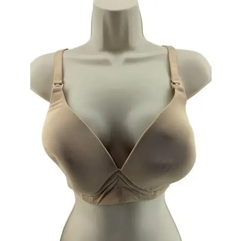 Motherhood Full Coverage Nursing Bra Beige 36DDD