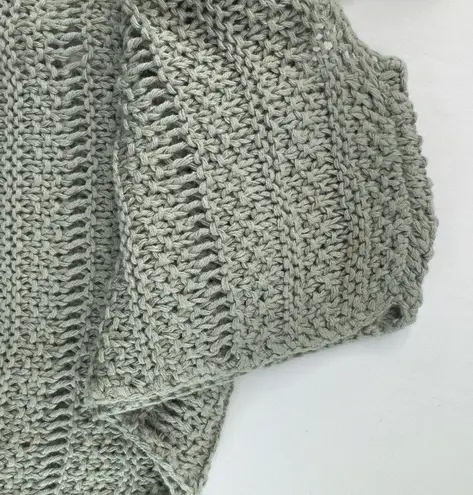 Hunt Club Women’s Large Ramie Cotton Crochet Boho Vest 12/14