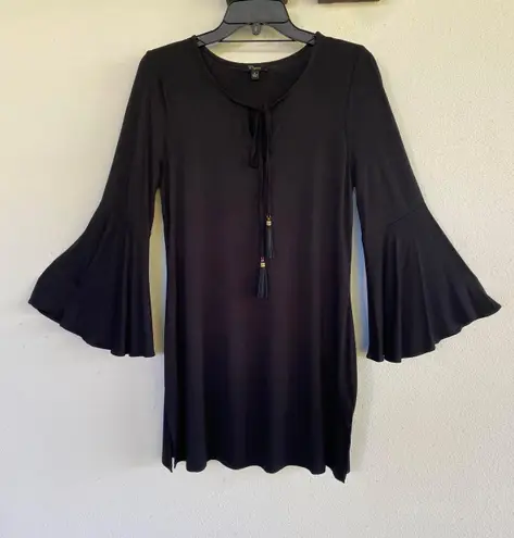 cupio - Black Dress with Tassels
