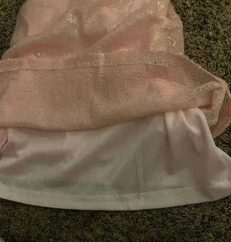 Hello Molly Light Pink Homecoming Dress