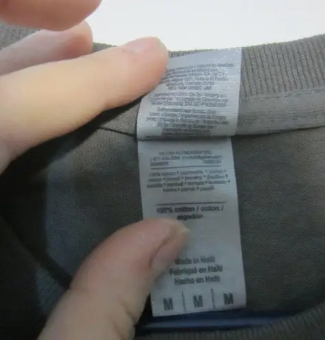 Gibson SHH Red T-Shirt With Full Color Logo Gray Short Sleeve T-Shirt Size M