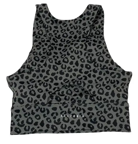 All Fenix Charcoal Leopard Jagger Long Bra