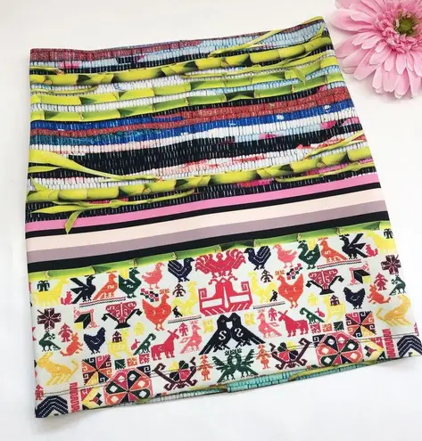 Clover Canyon Surf Shack Neoprene Mini Skirt