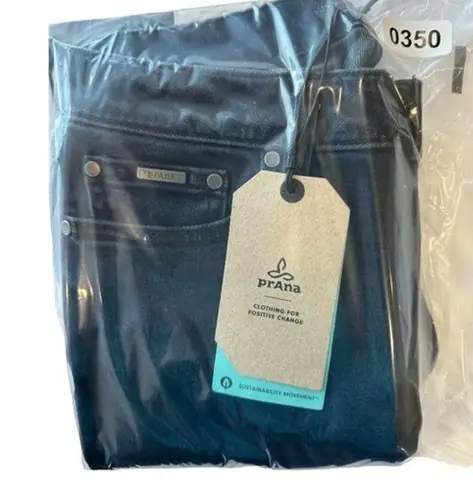 prAna  Sienna Deep Blue Jeans Athleisure‎ NWT 2/26