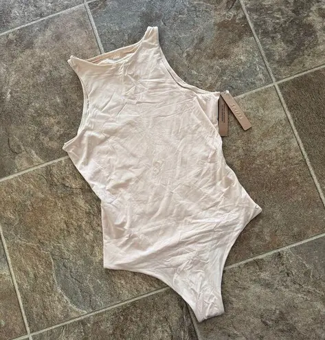SKIMS Fits Everybody High Neck Bodysuit Sand Size Small
