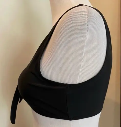 Blooming Jelly Small Black Bikini Top