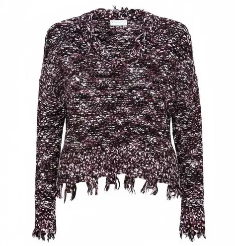 Made With Love by FCT Knit Cropped Sweater Pink Size M